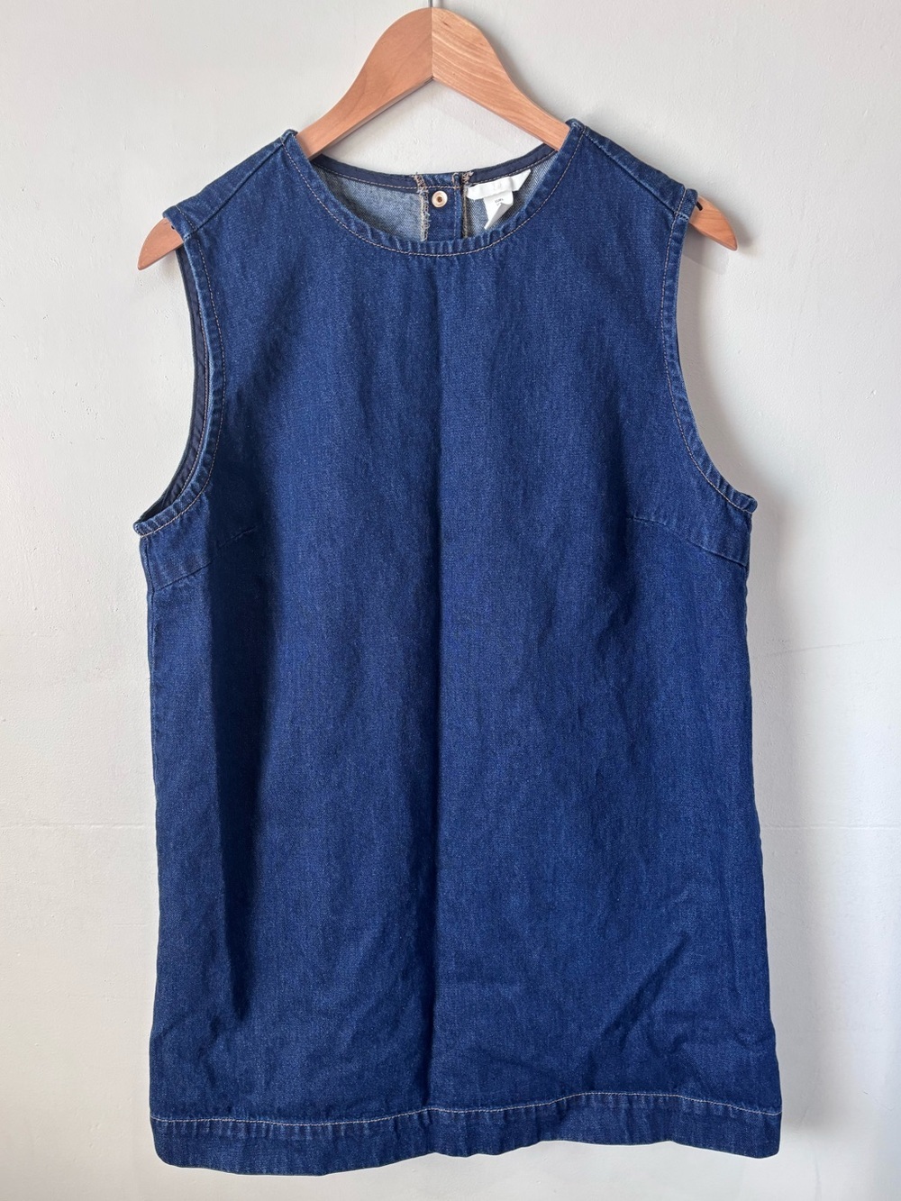 H&M Denim Shift Mini Dress | Size L | Excellent Condition